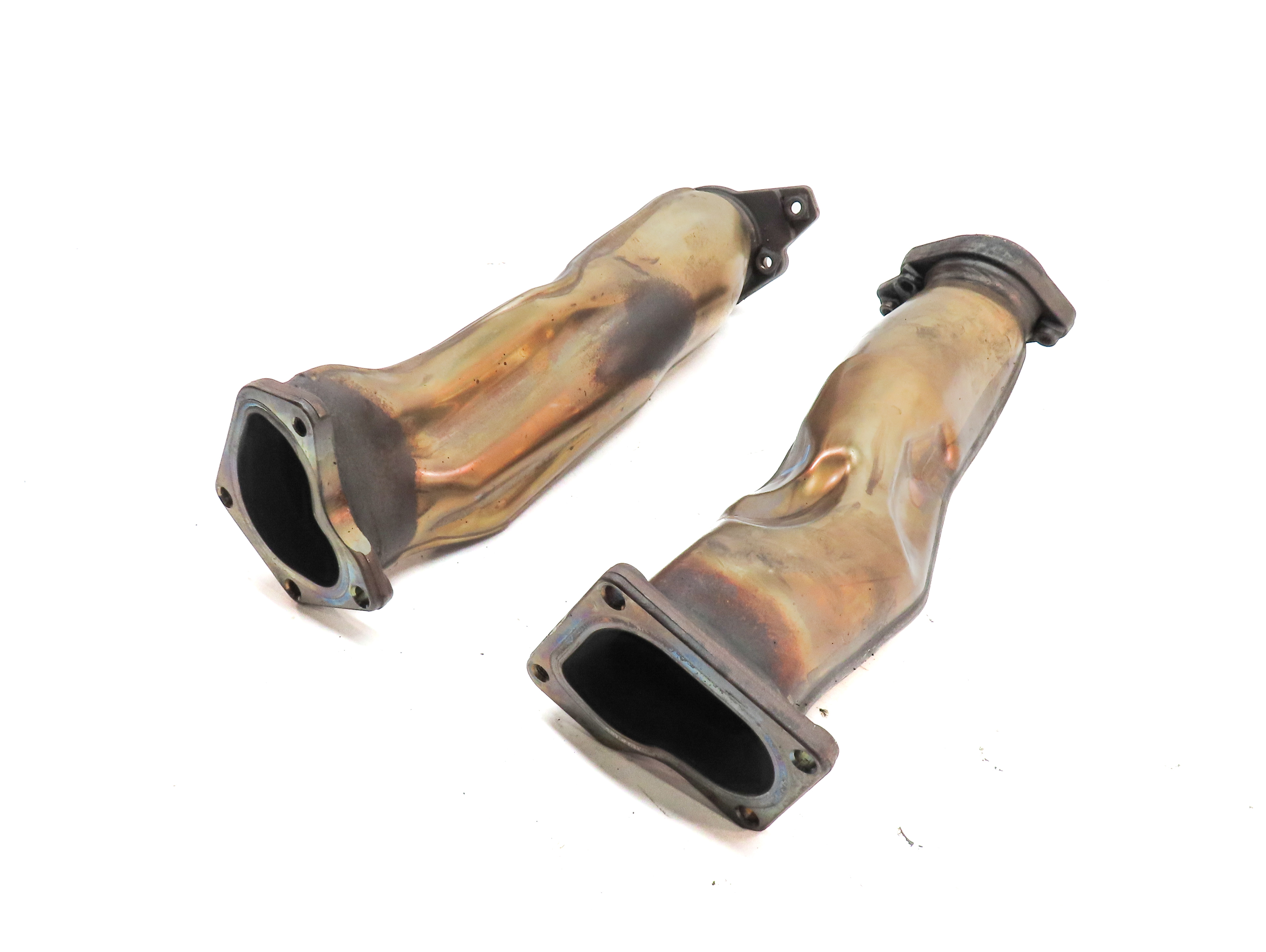 2013 MERCEDES ML550 (W166) 4.6L (278.928) ENGINE TURBOCHARGER EXHAUST PIPE SET/2 — exact item pictured